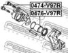 MITSUBISHI 4605A500 Guide Bolt, brake caliper